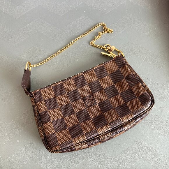 Louis Vuitton Mini Pochette Damier Ebene - Picture 1 of 7